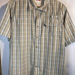 Wrangler Premium Quality Short Sleeves Man Shirt Size XL